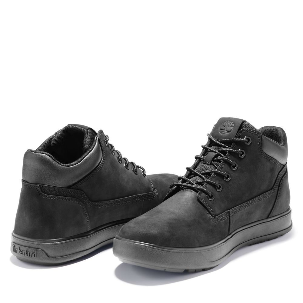 Timberland Chukka Μποτακια Ανδρικα Μαυρα - Tenmile - Greece 5920874-KR